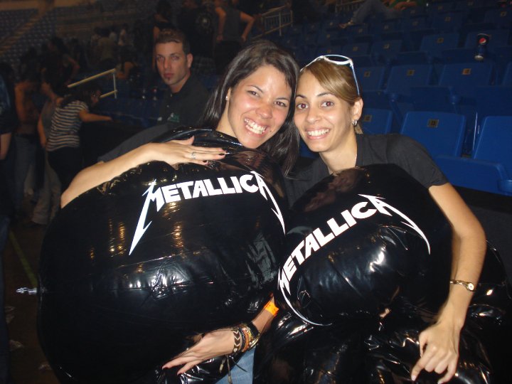 Las chicas, luego del concierto